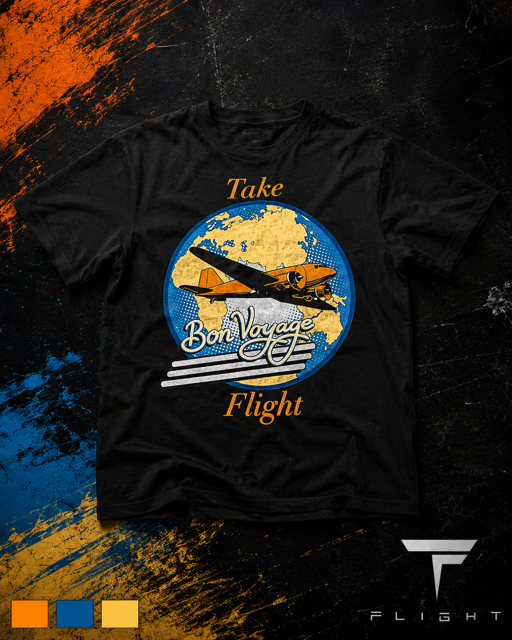 Bon Voyage Take Flight Tee