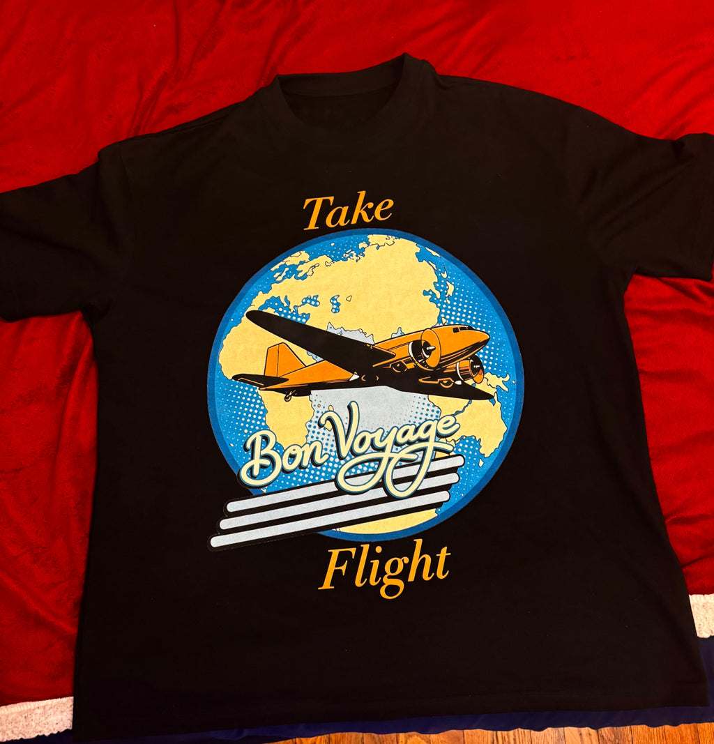 Bon Voyage Take Flight Tee