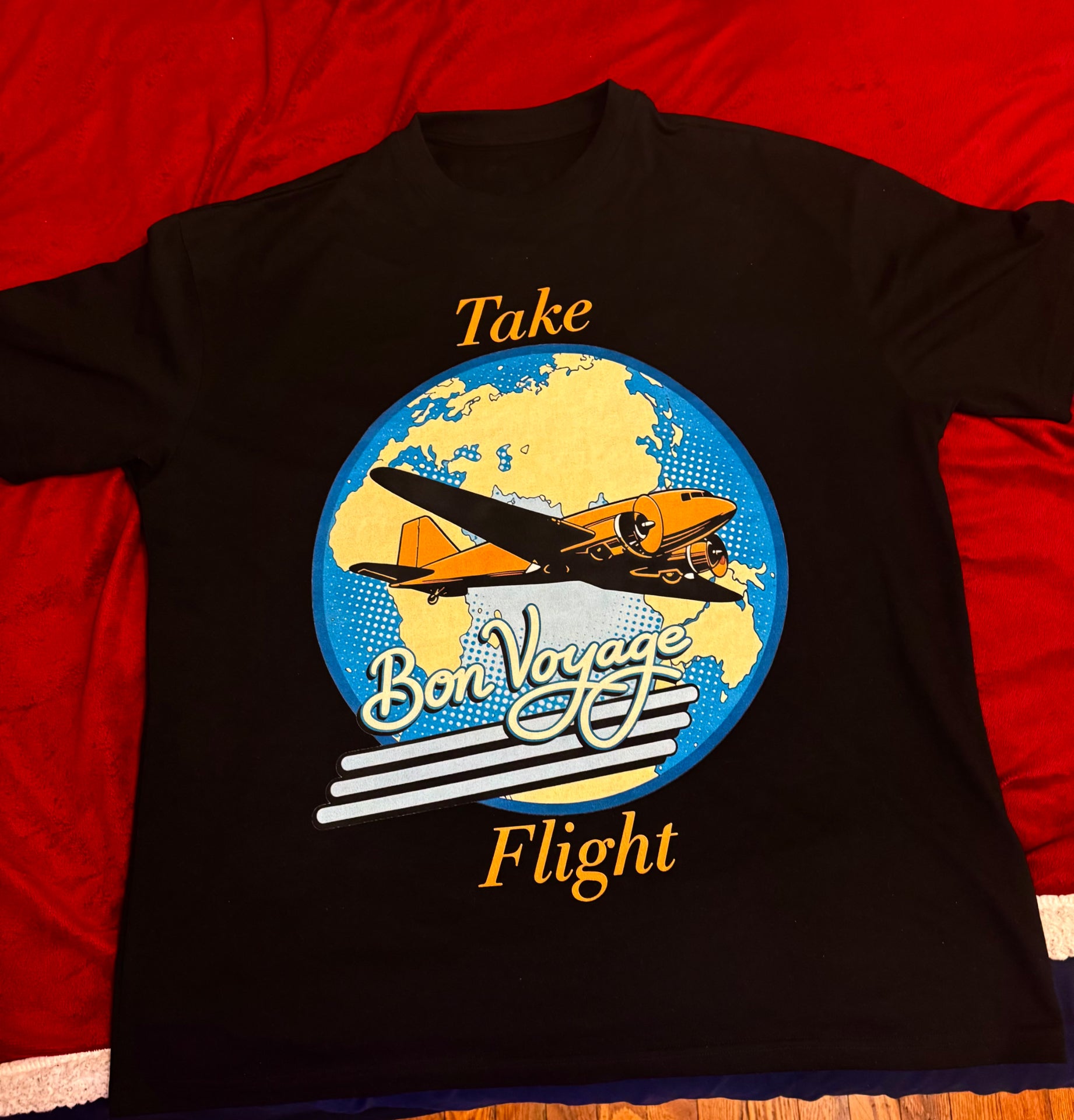 Bon Voyage Take Flight Tee